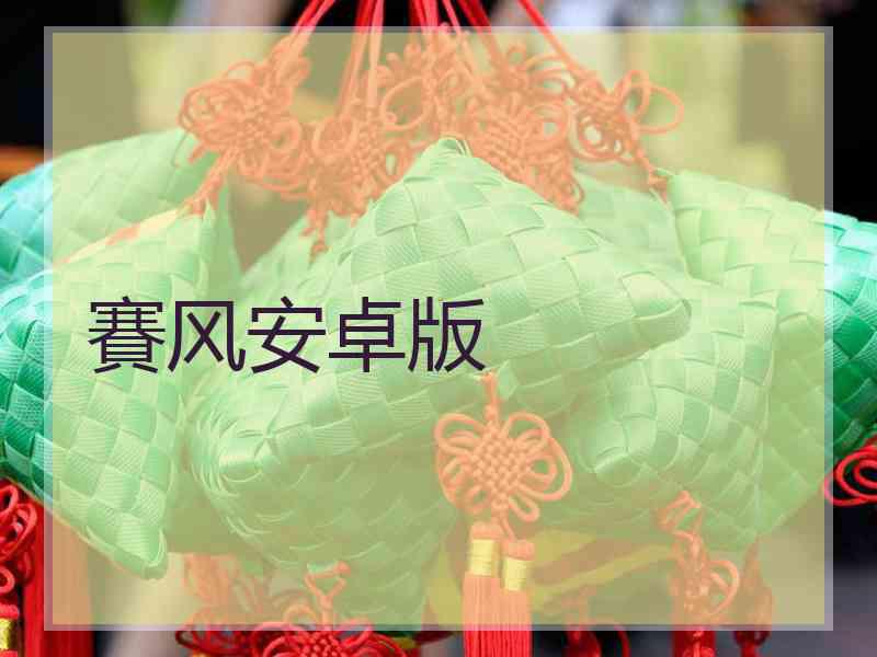 賽风安卓版